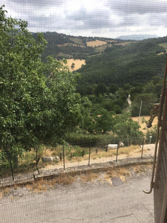 La Casetta Al Roccone Semproniano Eksteriør billede